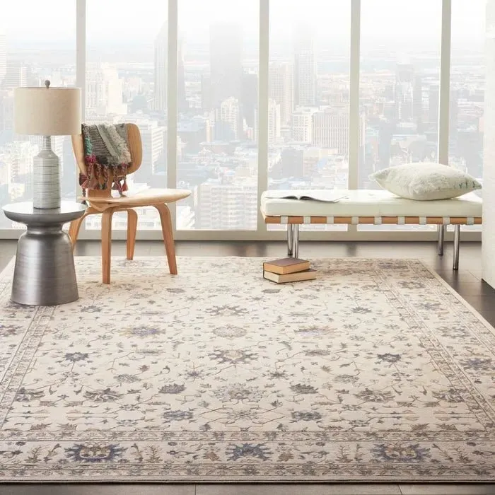 Silky Textures SLY09 Ivory Rug