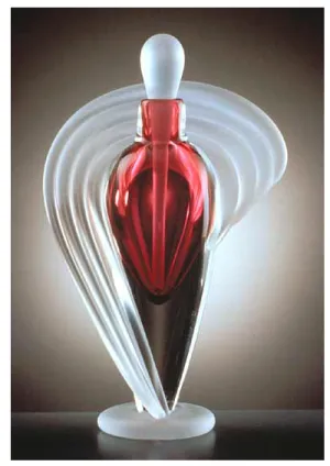 Single Swirl Perfume Bottle