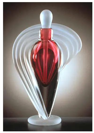 Single Swirl Perfume Bottle