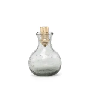 Smoke Recycled Glass Bottle