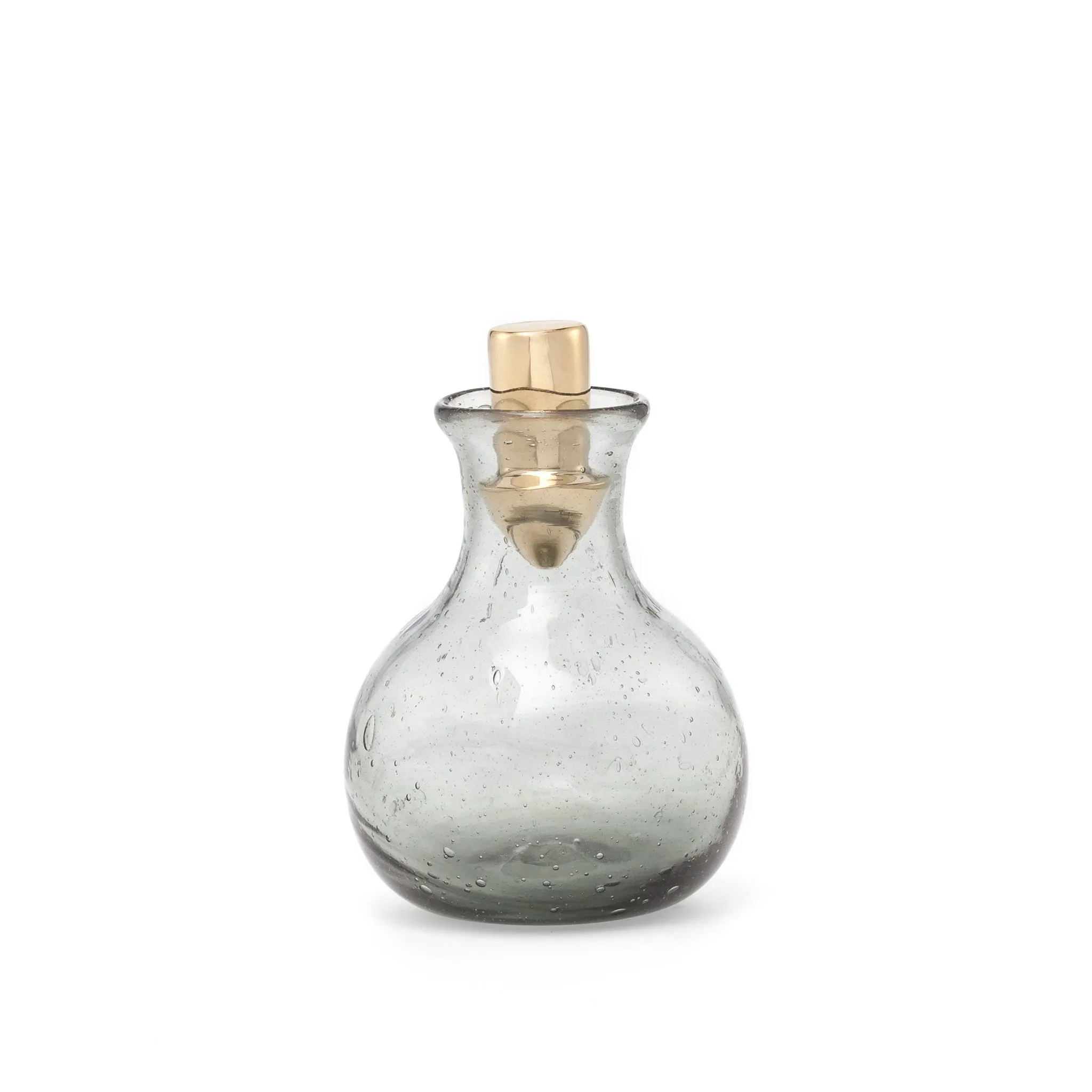 Smoke Recycled Glass Bottle