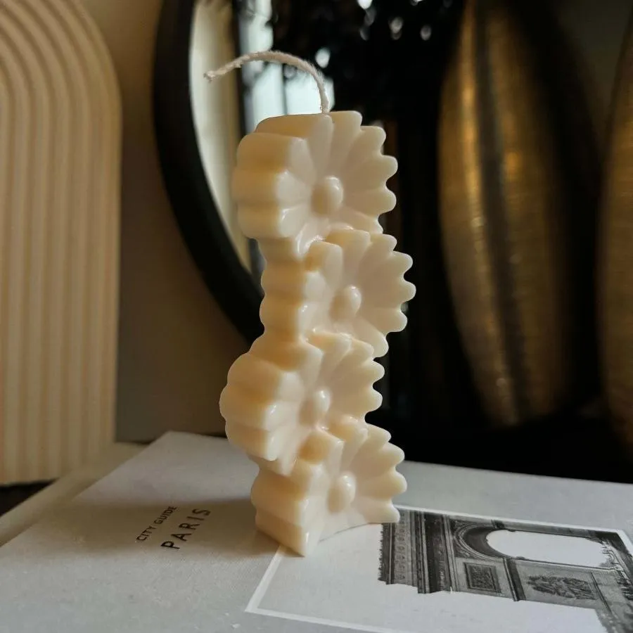 Spring Flower candle