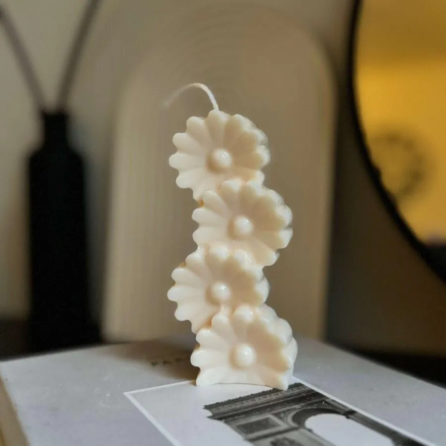 Spring Flower candle