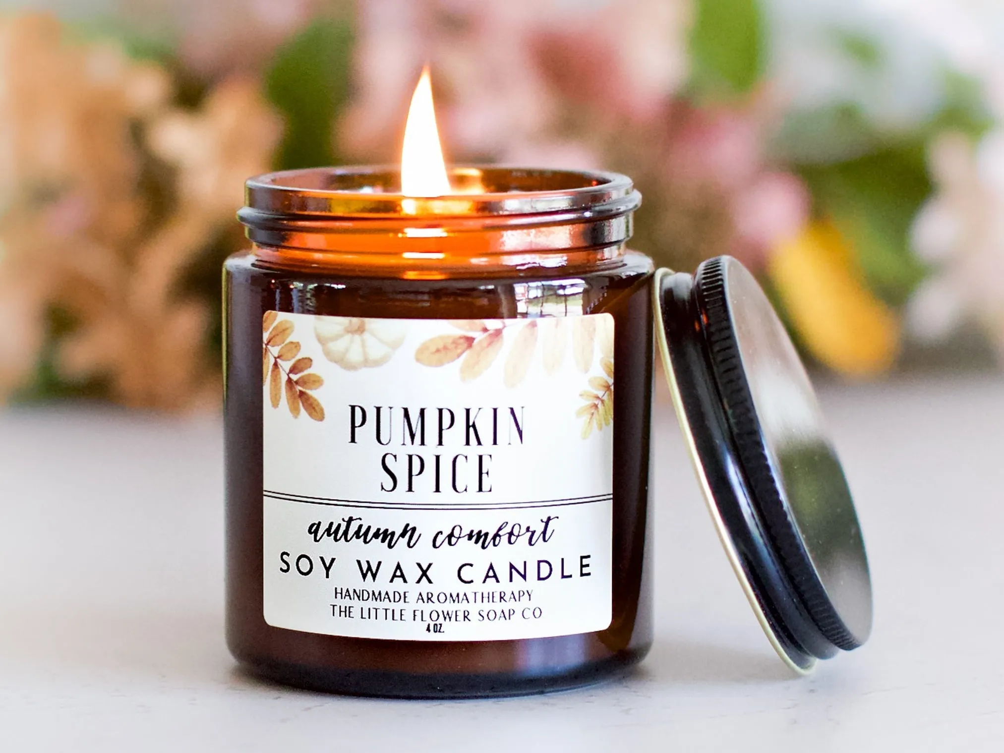 Suede and Hickory Hand Poured Candle