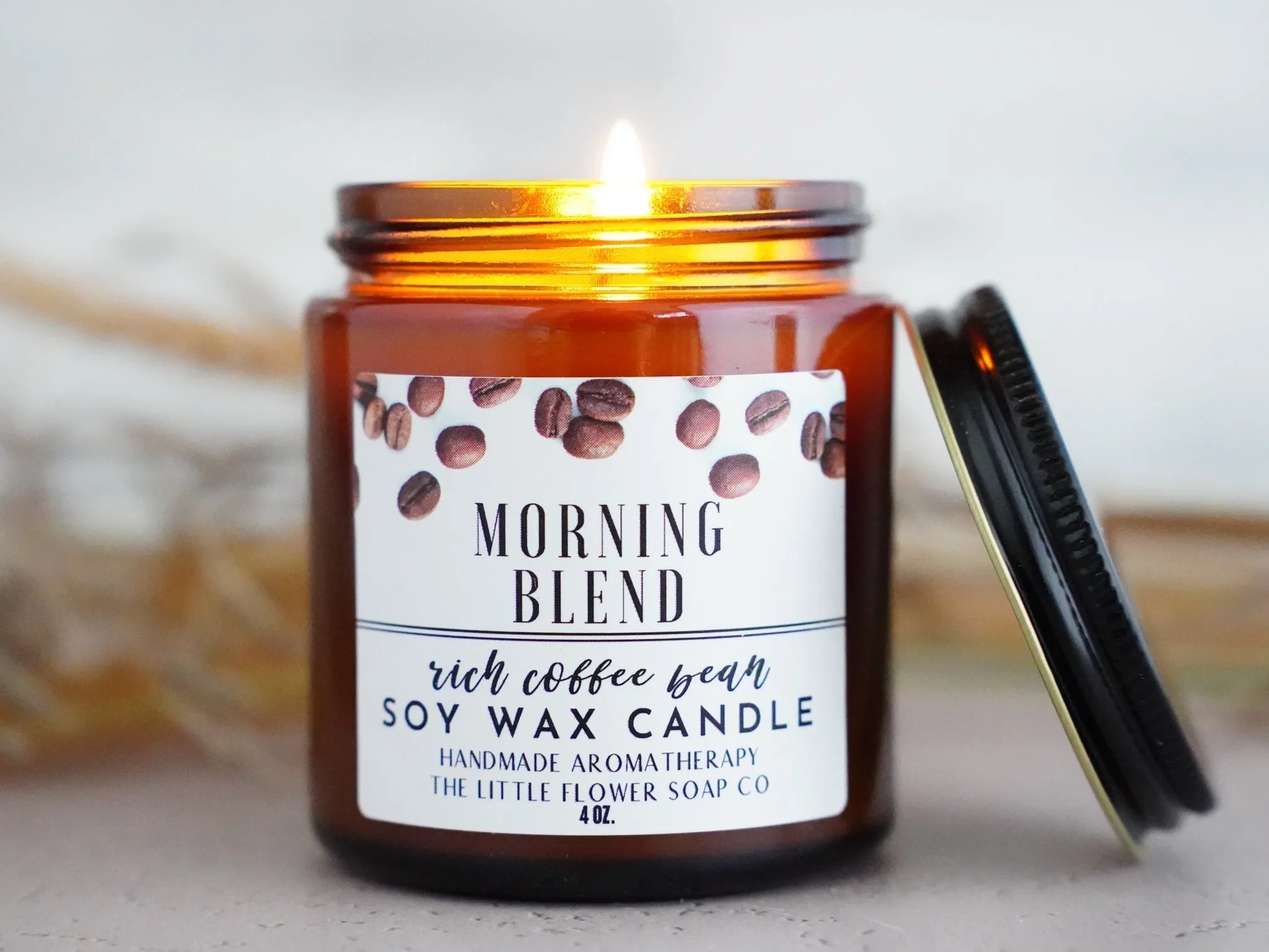 Suede and Hickory Hand Poured Candle