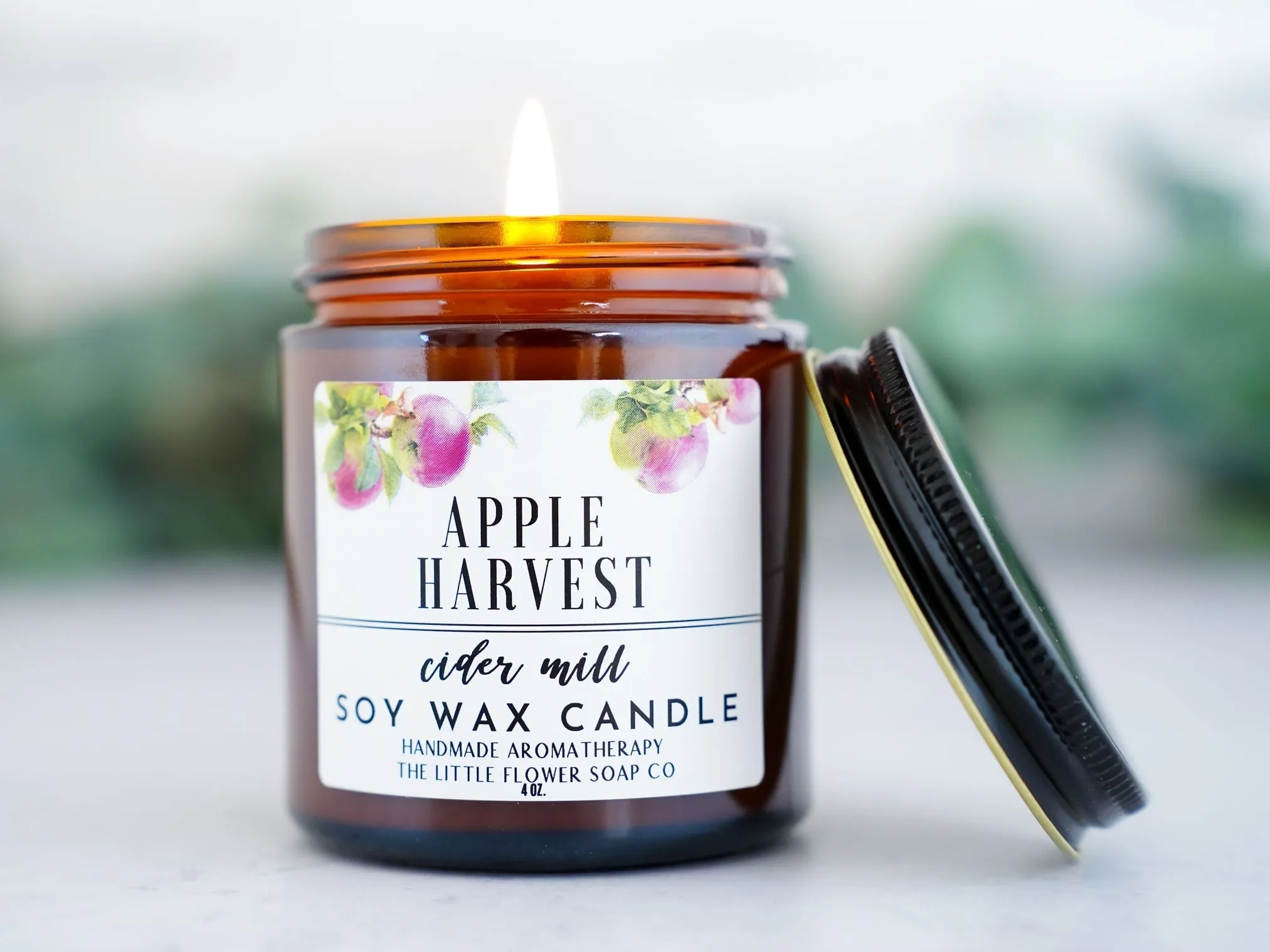 Suede and Hickory Hand Poured Candle