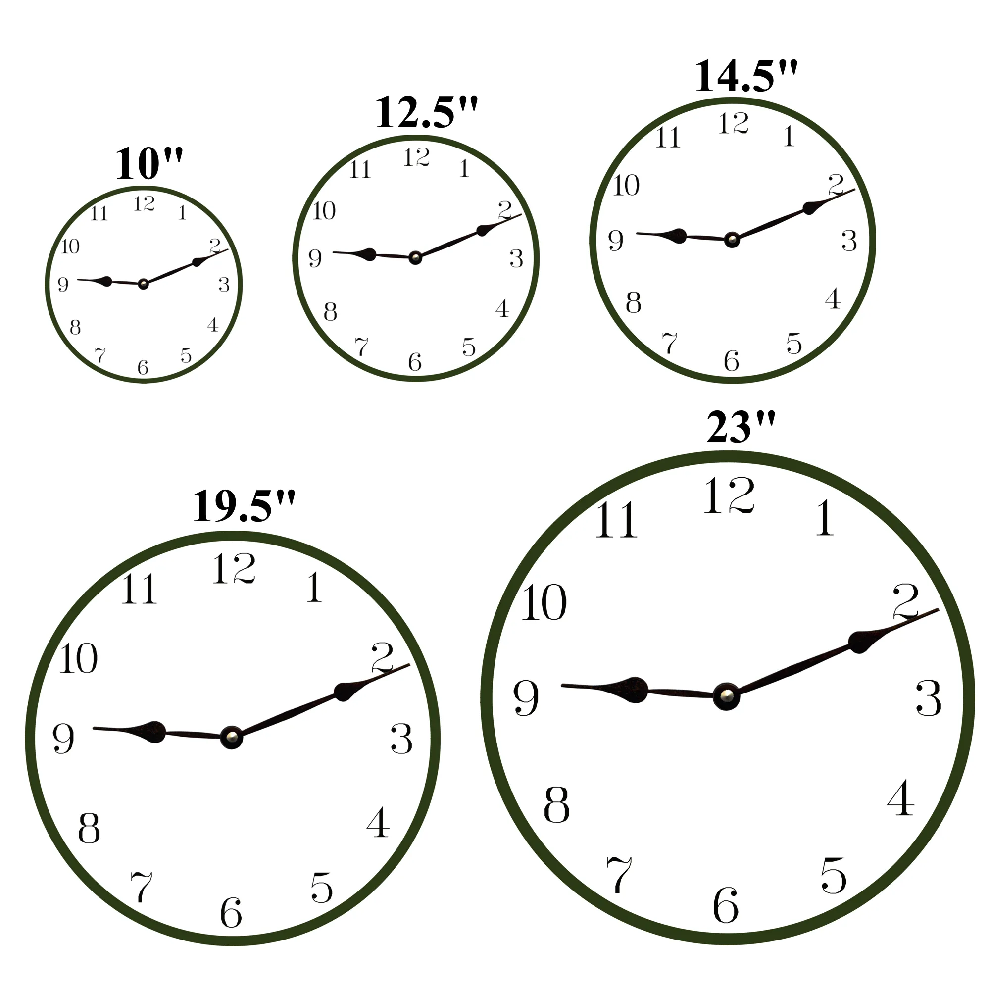 The Time Is Now Clock