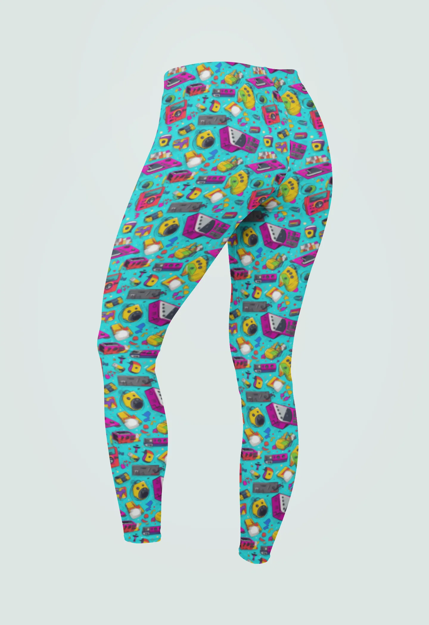 Throwback Pop Art Print Legging