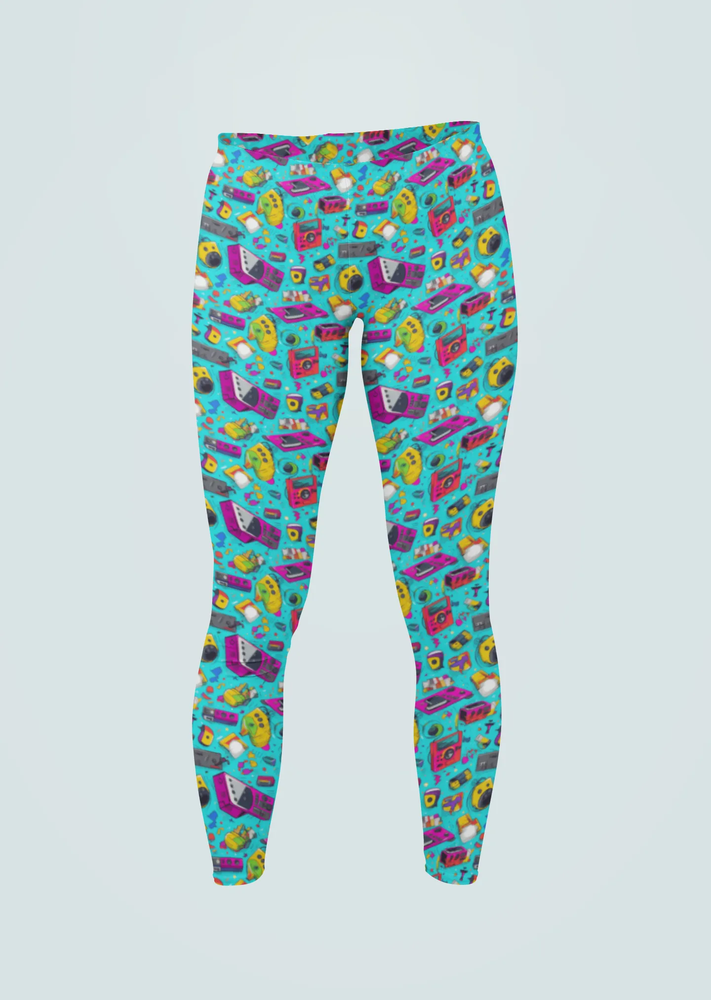 Throwback Pop Art Print Legging
