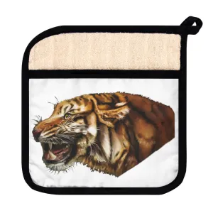 Tiger Pot Holder with Pocket