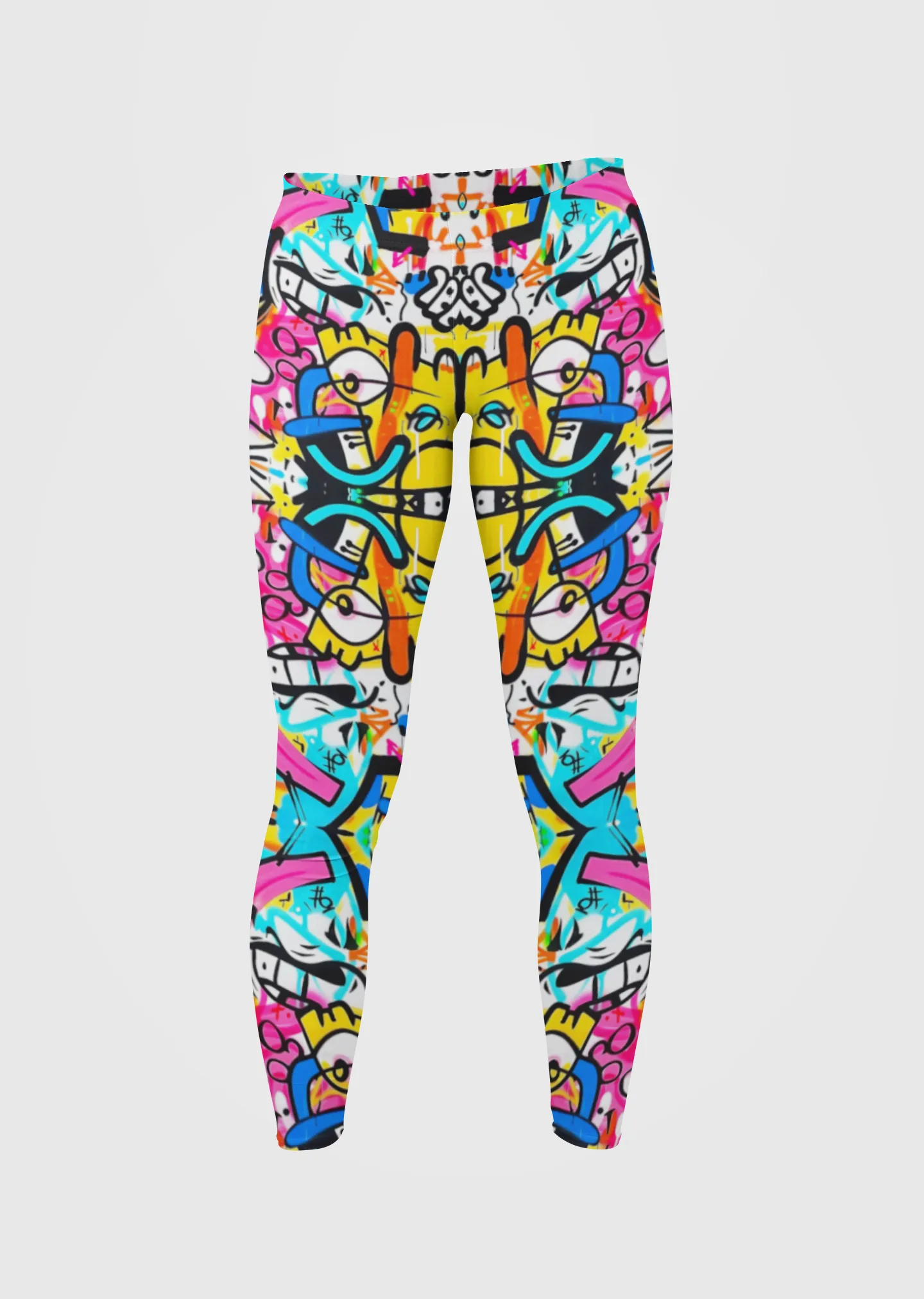 Underground Street Ink Print Legging