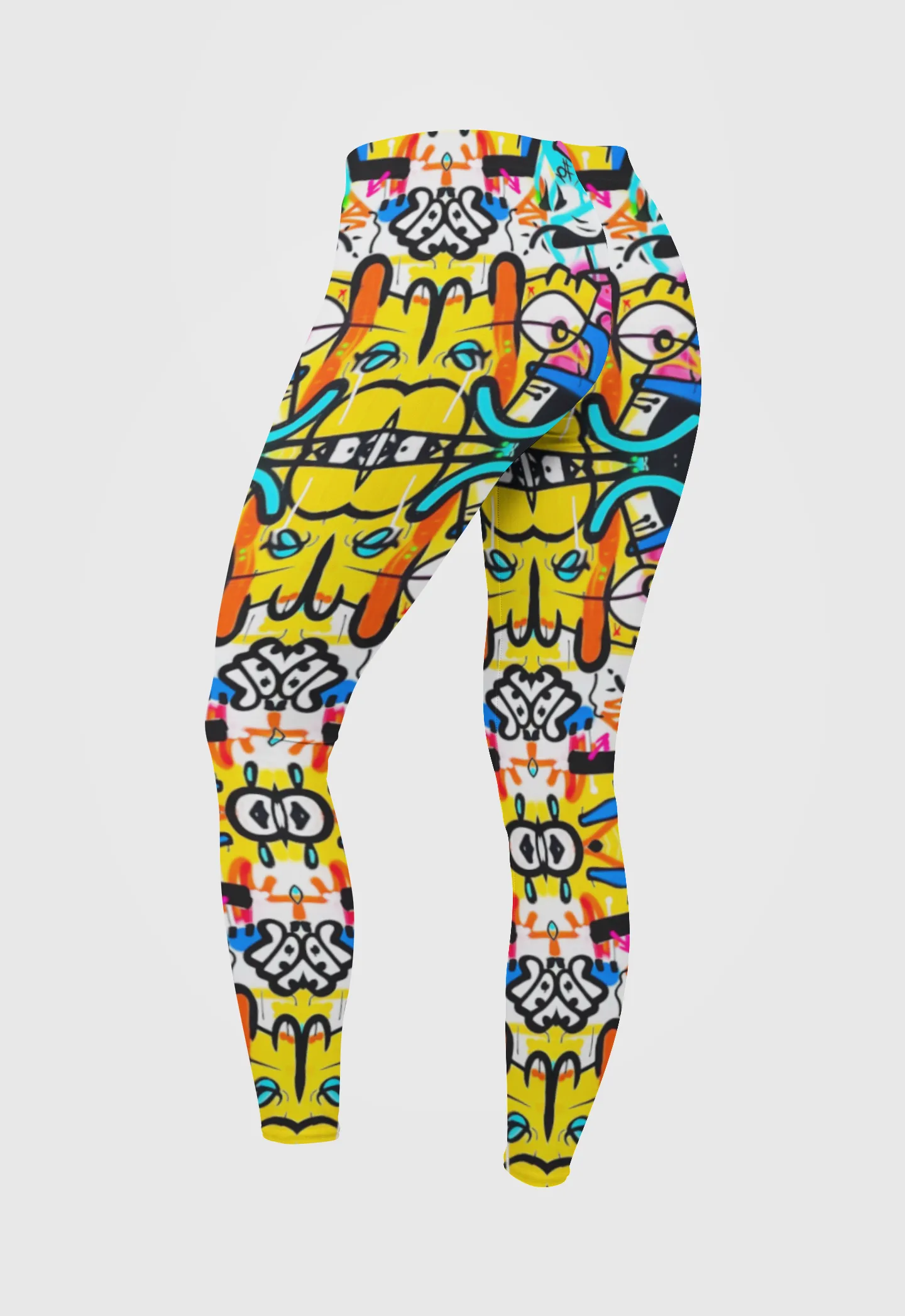 Underground Street Ink Print Legging