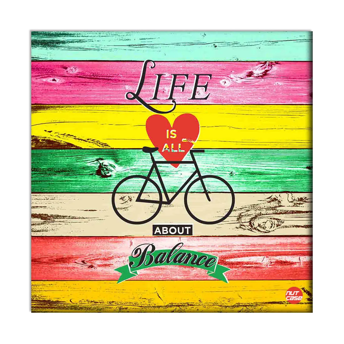 Wall Art Decor Hanging Panel -Life Is All About Blance