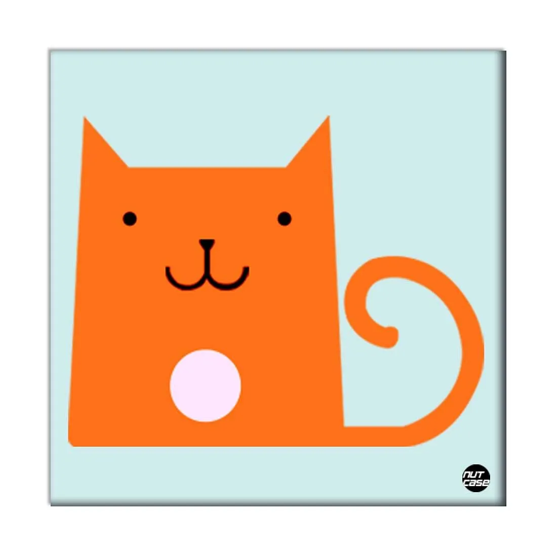Wall Art Decor Hanging Panels - Orange Cat