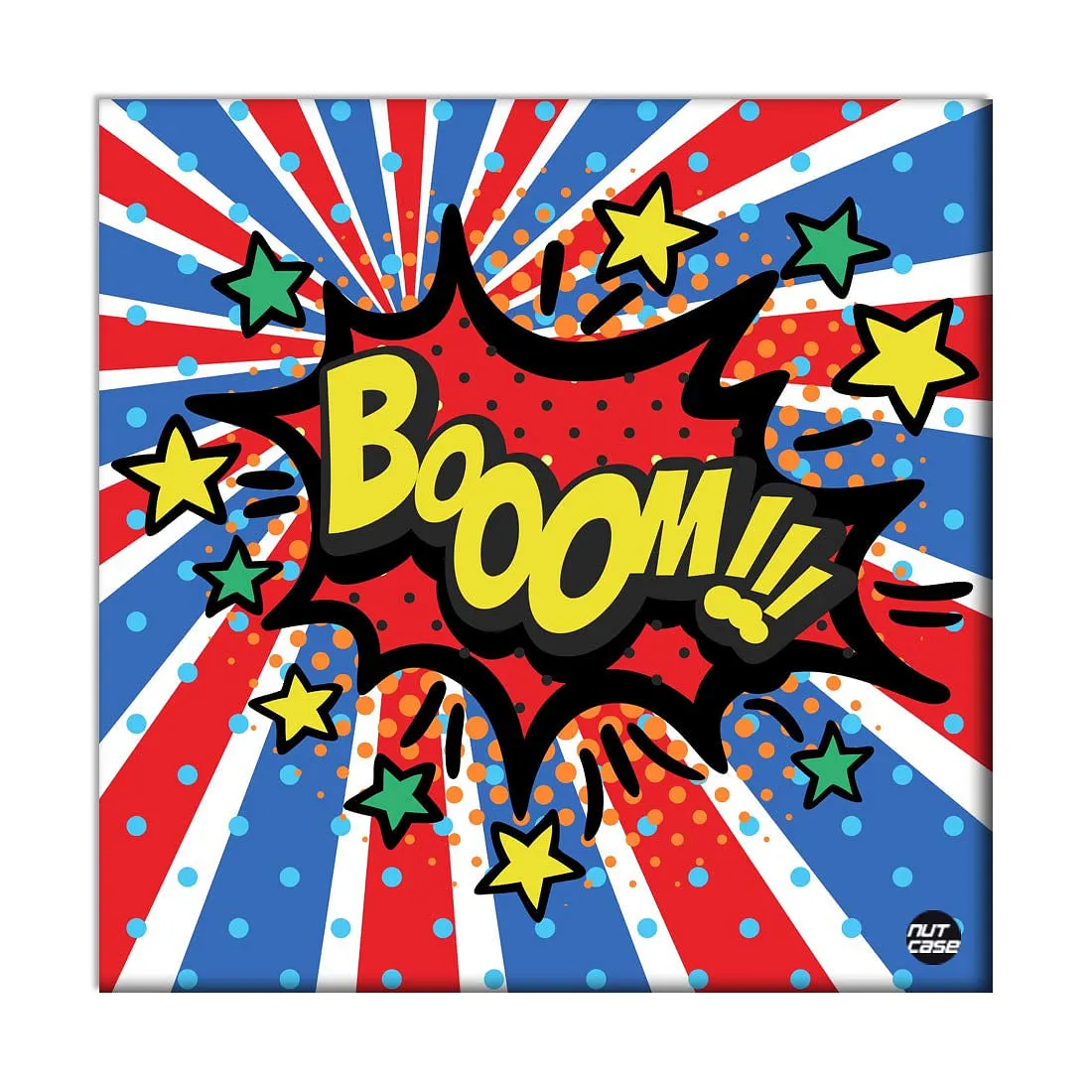 Wall Art Decor Panel For Home - Boom Comic Style