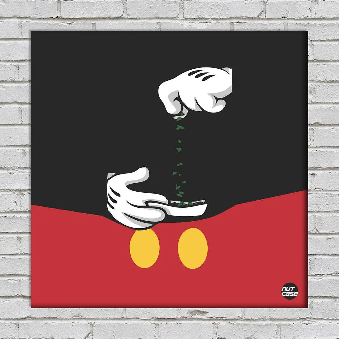 Wall Art Decor Panel For Home - Comic Hand