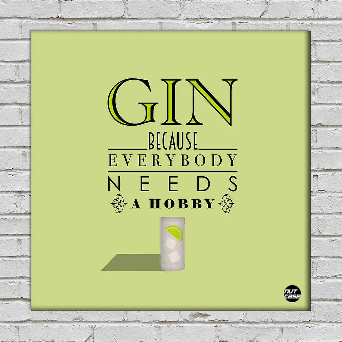 Wall Art Decor Panel For Home - Gin