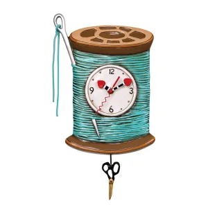 Wall Clock - Needle & Thread - P1810