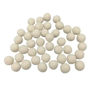 White Felt Balls - 100 pieces