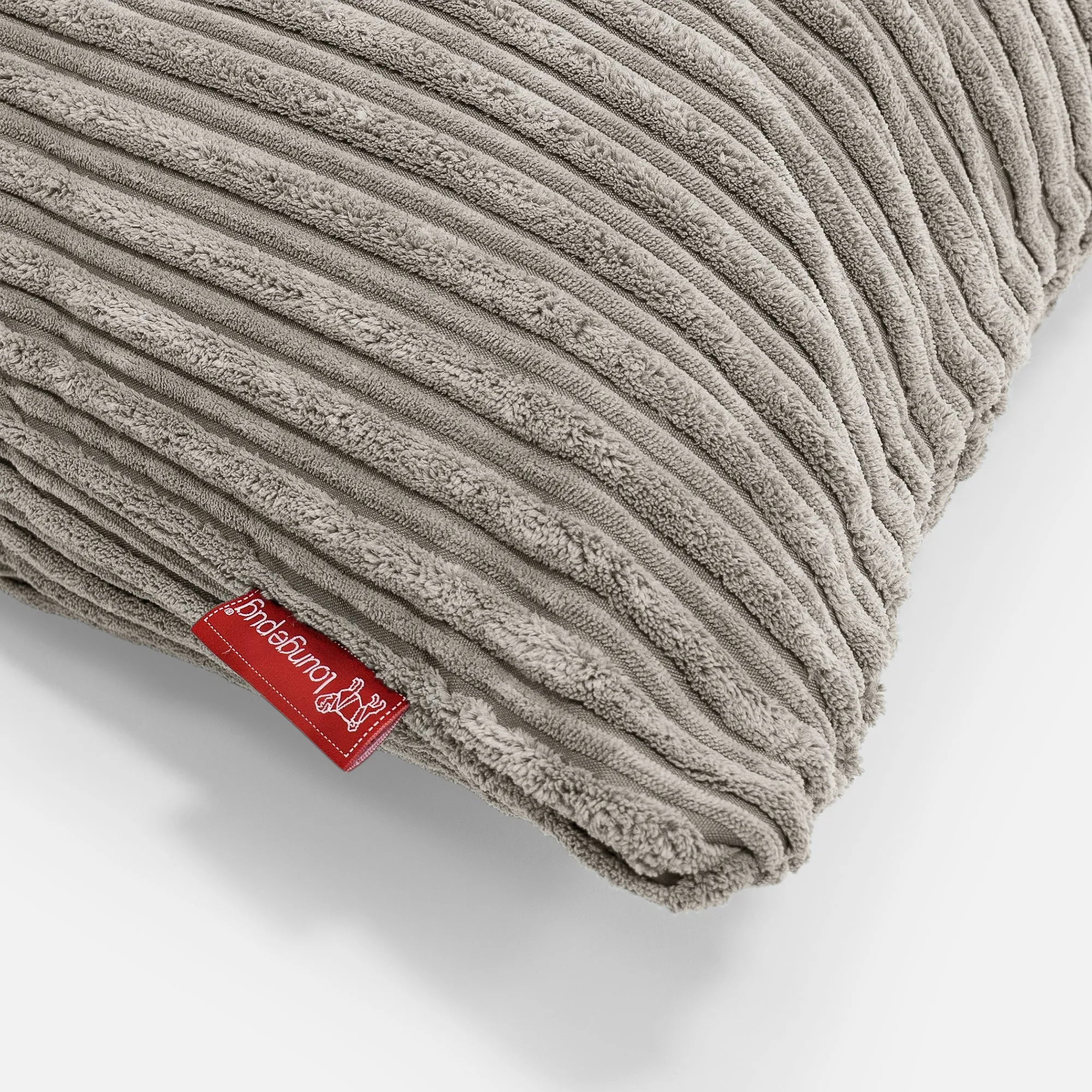 XL Rectangular Support Cushion Cover 40 x 70cm - Cord Mink