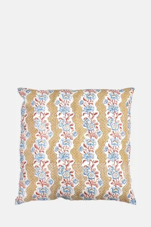 Yellow Blooming Trellis Cushion