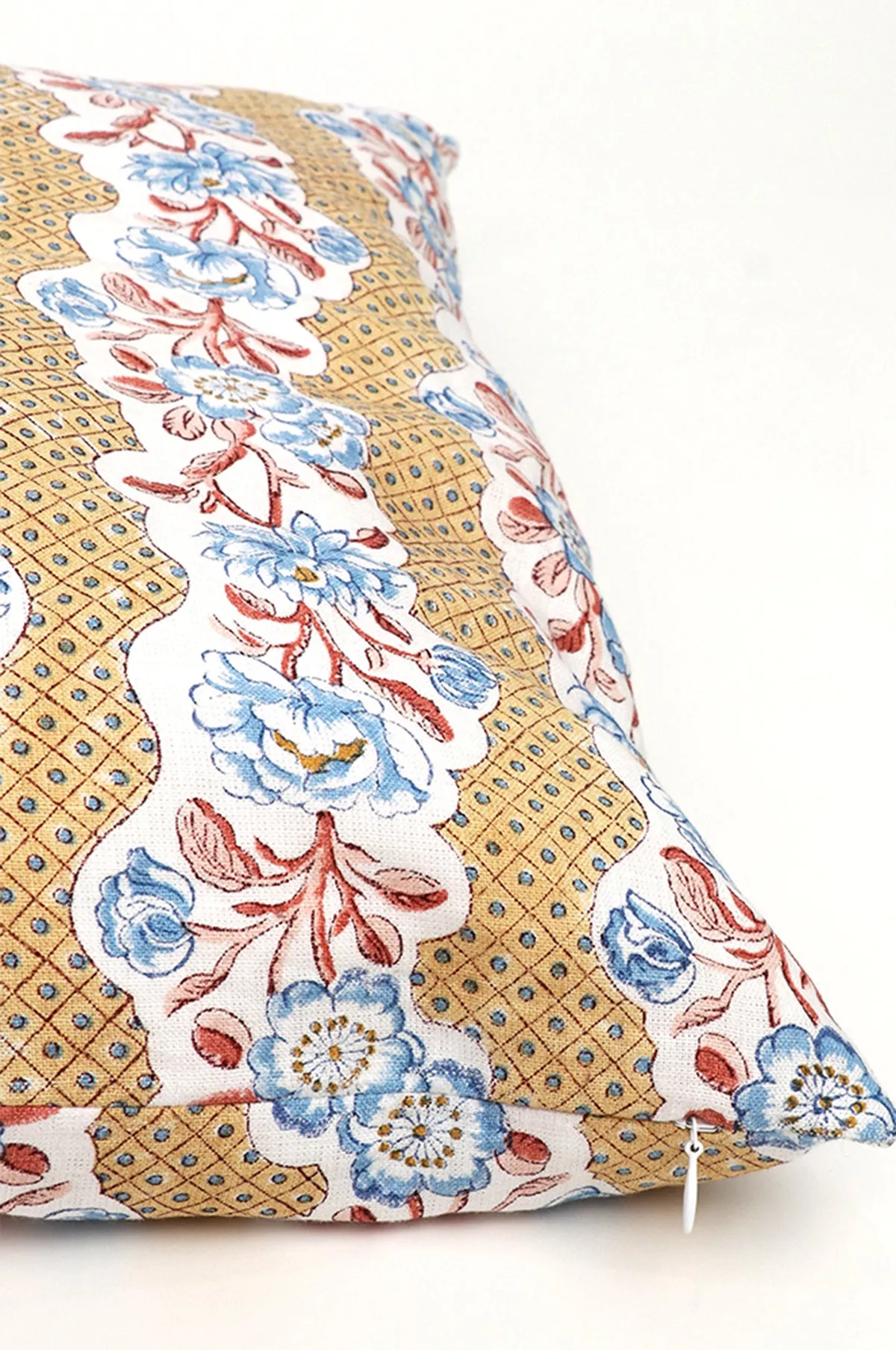 Yellow Blooming Trellis Cushion